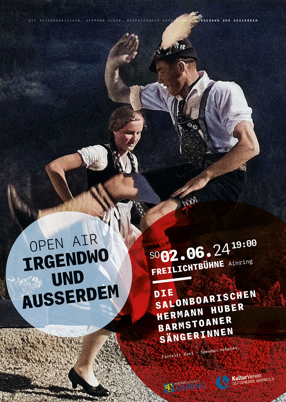 KVA PLAKAT Irgendwo und Außerdem