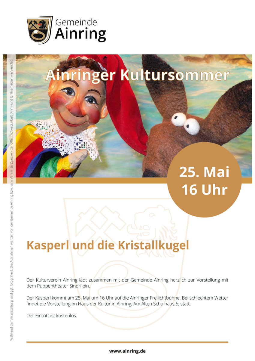 KulturSommer Ainring Kasperl
